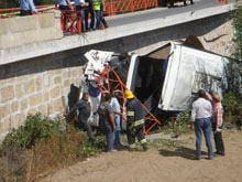 Queda de autocarro na Ponte Pedrinha
provocou 12 feridos