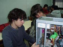 Os projectos em execução