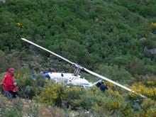 Apuradas causas da queda de helicóptero na
Serra