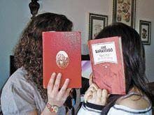 Metade dos alunos não lêem