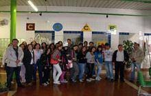 Alunos da Escola Profissional de Trancoso no
CACE de Seia