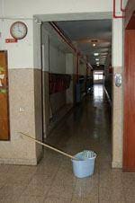 Escola de Santa Zita vandalizada