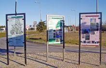 Painéis Promocionais levam a Guarda mais
        longe