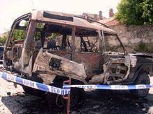 Carro incendiado na Guarda por vingança