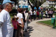 Cordão humano na Guarda contra o cancro