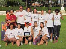 Senhoras do GCA Donas campeãs nacionais da
IIª Divisão de Atletismo
