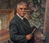 Pintura de José Almeida e Silva no Museu da
Guarda