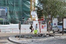 Ecopontos incendiados na Guarda