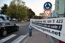 Guardenses fazem-se ouvir contra portagens