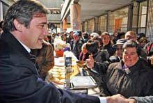 Passos Coelho vaiado em Gouveia