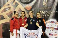 Rita Morgado terceira no Nacional sénior de
Karate