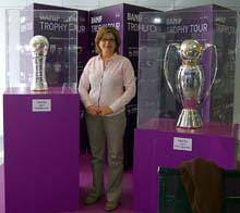 Banif mostrou troféus das ligas
profissionais de futebol na Guarda