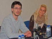 Aurea e Quim Barreiros na Semana Académica
da UBI