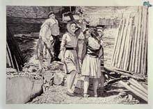 Desenhos de Adventino Fachada em Foz Côa