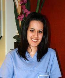 Miriam Pinto, dentista na Suécia