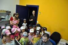 O INTERIOR recebeu a visita de 20 crianças