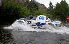 Nuno Rodrigues da Silva no pódio do Rali TT
Serras do Norte