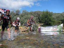 Betetistas no limite em Manteigas