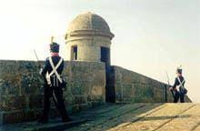 Um iPad guia turistas em Almeida