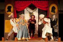 Teatro das Beiras no anfiteatro Mártir-in-Colo