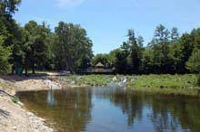 Associação toma conta da praia fluvial de
Aldeia Viçosa