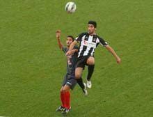 Mau tempo prejudicou jogo