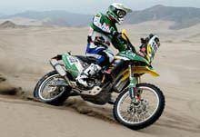 Mário Patrão no top 40 do Dakar