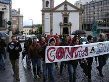 Manifestações contra e a favor da barragem