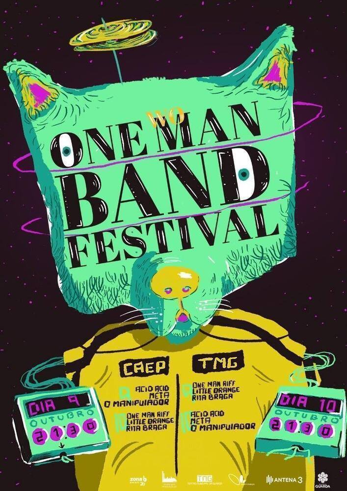 Festivalonemanband Cartaz
