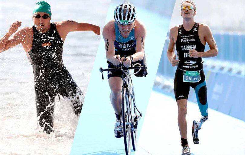 O Desafio De Triatlo é Completar A Prova Que Compreende 750m De Natação 20km De Ciclismo E 5km De Corrida No Menor Tempo Possível