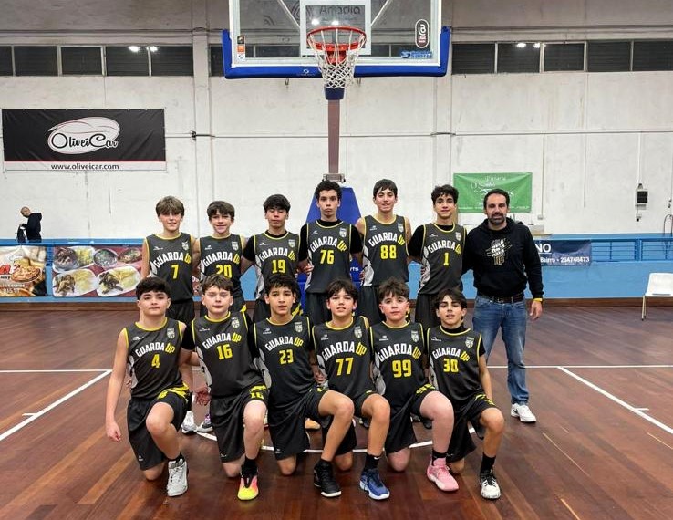 GuardaUP-sub14 perde em Sangalhos no Campeonato Nacional de Basquetebol