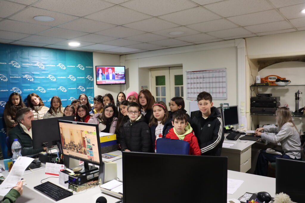 Alunos da Escola Básica do Bonfim visitam O INTERIOR