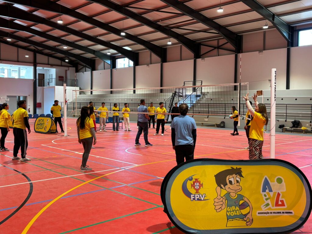 Guarda recebeu iniciativa sobre InVolei-voleibol para todos
