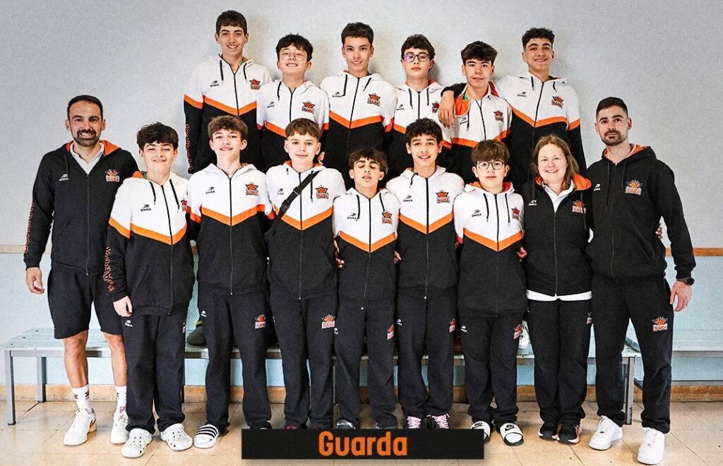 Sub14 da Guarda na final da Série B da Festa do Basquetebol em Albufeira