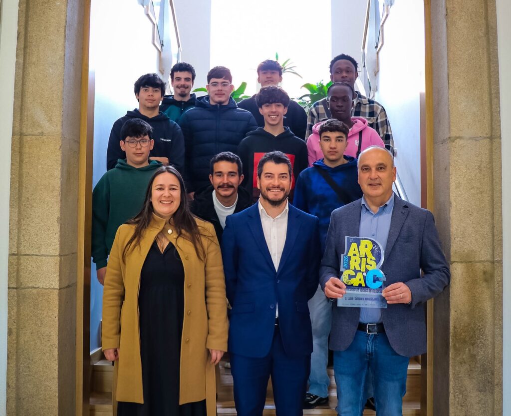 Projeto de alunos da Escola Profissional de Trancoso em segundo no concurso Arrisca C