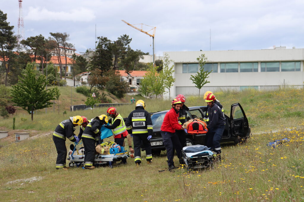 ULS da Guarda organiza simulacro junto ao heliporto