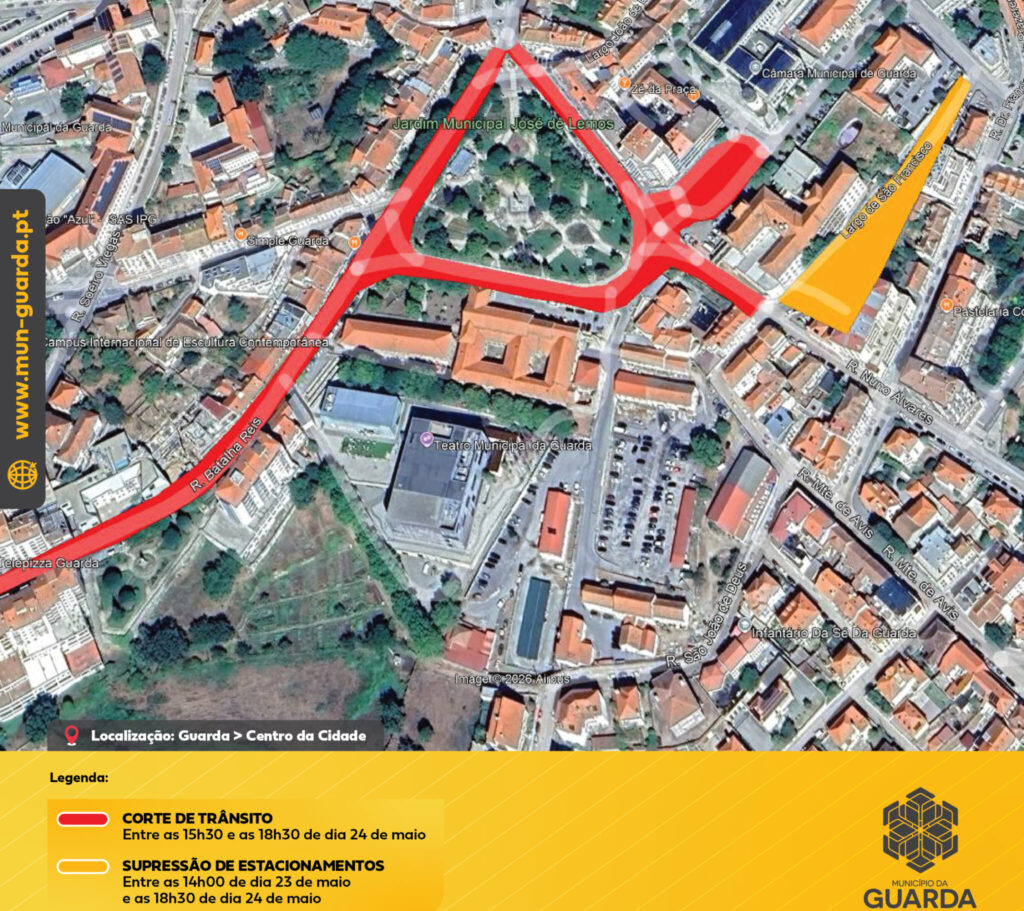Centro da Guarda com condicionamentos para última etapa do GP Beiras e Serra da Estrela