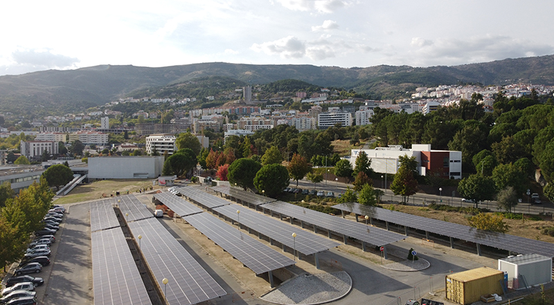 Inaugurada unidade de produção de energia fotovoltaica na UBI