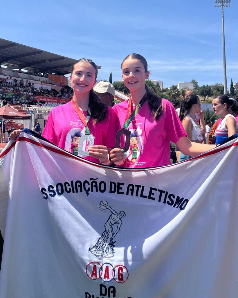 Seleção da Guarda de atletismo com duas medalhas no “Olímpico Jovem”