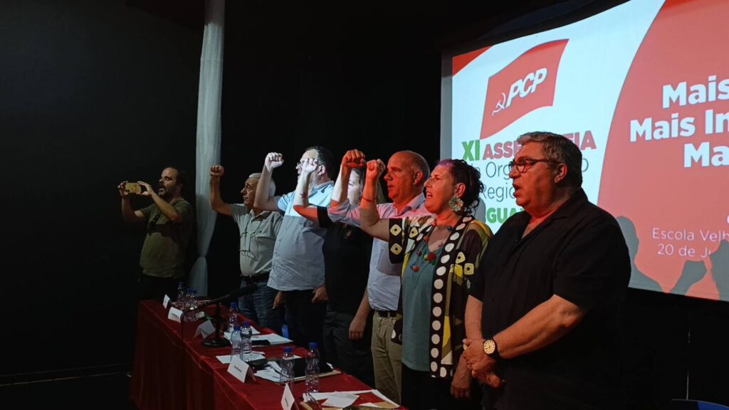 Paulo Raimundo veio a Gouveia fazer a festa da derrota do pacote laboral