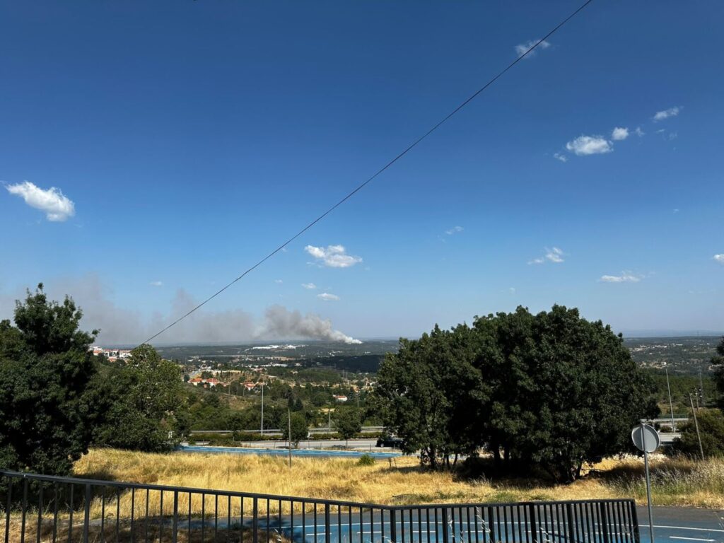 Incêndio em Vila Garcia (Guarda)