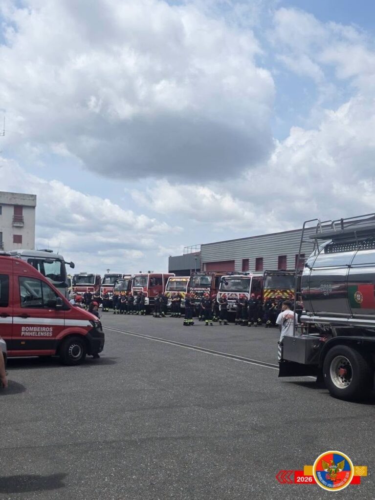 Bombeiros da região, UEPS e força especial da ANEPC enviados para combater fogo de Ávila (Espanha)