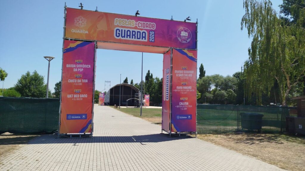 Festas da Cidade da Guarda começam amanhã no Parque Urbano do Rio Diz