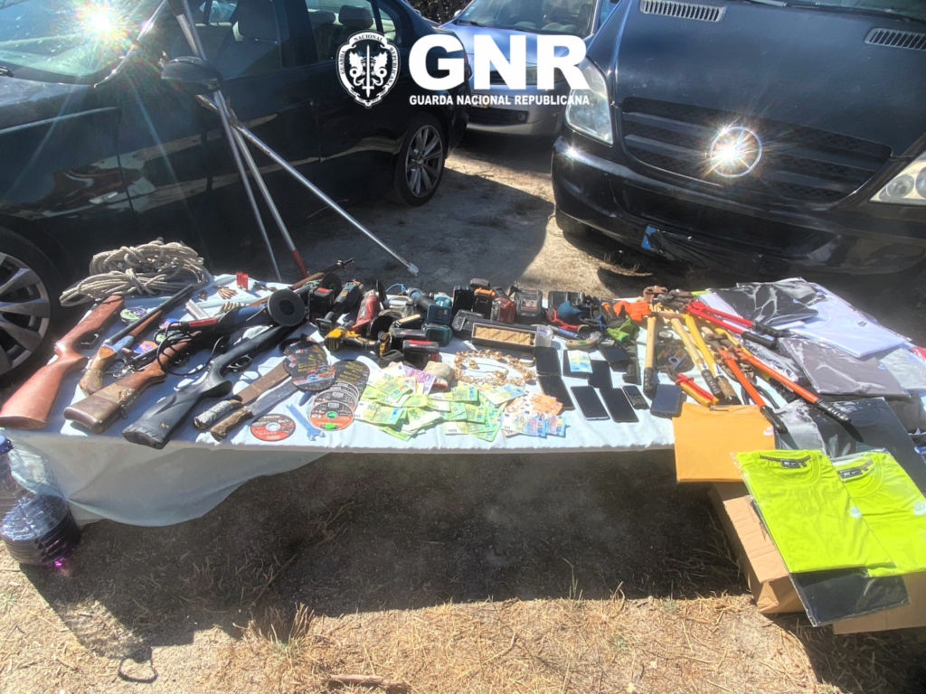 GNR de Gouveia desmantela grupo que terá lucrado mais de 80 mil euros com cobre furtado e recetação