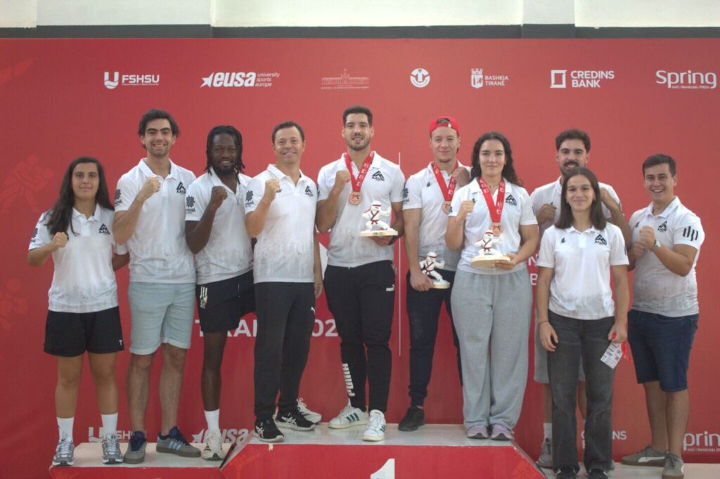Estudantes da UBI conquistam três medalhas no Campeonato Europeu Universitário de Combate