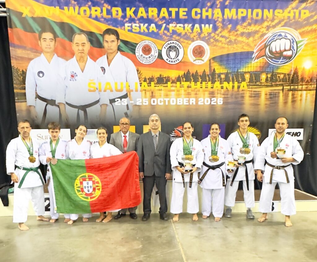 Centro Bushido da Guarda conquista 17 medalhas no Mundial FSKA