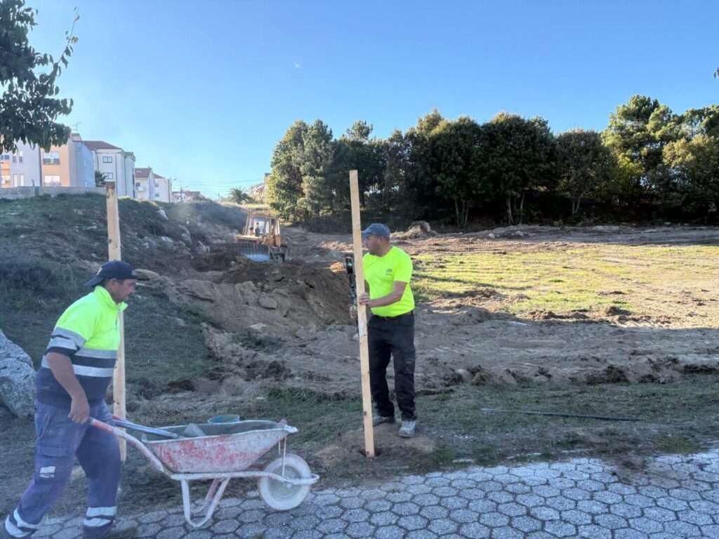 Arrancam obras para a construção da Alameda da Ti Jaquina